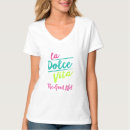 Search for la dolce vita tshirts Typography