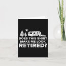Search for retirement camping cards Retiree