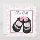 Search for baby footprint invitations Pink