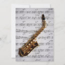 Search for saxophone party invitations Music