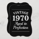 Search for vintage aged to perfection invitations Fifty