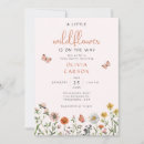 Search for wildflower baby shower invitations Butterfly
