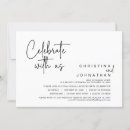 Search for script font wedding invitations Black and white