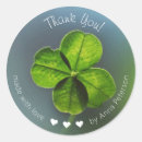 Search for green four leaf clover stickers Irish