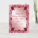 Search for ruby wedding anniversary cards 40th