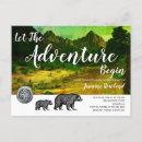 Search for wilderness baby shower invitations Mountains