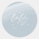 Search for white and blue baby shower stickers For her