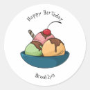 Search for cartoon ice cream stickers Sweet