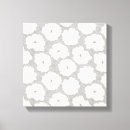 Search for silver grey canvas prints Floral