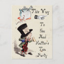 Search for mad vertical postcards White rabbit