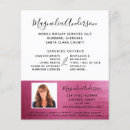 Search for notary flyers Pink