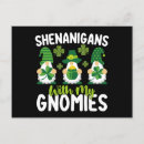 Search for gnomies postcards Shamrock