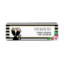 Search for crown return address labels Baby shower