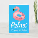 Search for pool birthday cards Pink