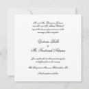 Search for words square invitations Black and white
