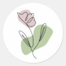 Search for line art stickers Flower
