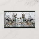 Search for hunting business cards Elk
