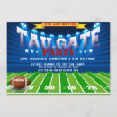 Search for tailgate birthday invitations Editable