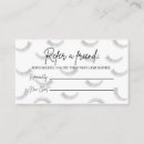 Search for eyelash extension referral cards Salon