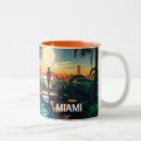 Search for miami skyline mugs Biscayne bay