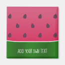 Search for summer fruit magnets Watermelon