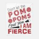 Search for cheerleading blankets Pom poms