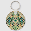 Search for gold peacock key rings Modern