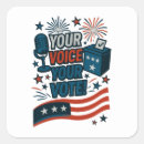 Search for voice stickers Red white blue