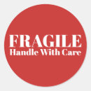 Search for handle with care stickers Warning