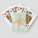 Search for starfish water playing cards Sea shells