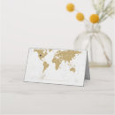 Search for travel wedding place cards Globe