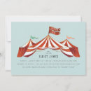 Search for big top circus tent invitations Carnival