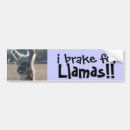 Search for llama bumper stickers Humour