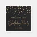 Search for 18th birthday napkins Chic