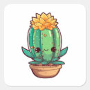 Search for cactus cartoon stickers Illustration