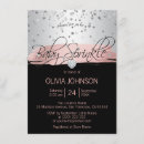 Search for black pink silver invitations Gold
