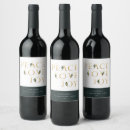 Search for peace love wine labels Gold