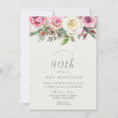 Search for 95th birthday invitations Floral