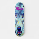 Search for wolf art skateboards Watercolor