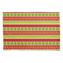 Search for green red pillowcases Pattern