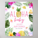Search for aloha posters Baby shower