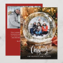 Search for snow globe christmas cards Whimsical