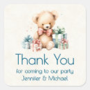 Search for seasonal thank you stickers Holiday season