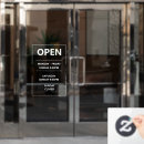 Search for glass window decals Qr code