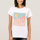 Search for hello summer tshirts Sun