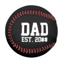 Search for fathers day baseballs Black and white