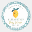 Search for lemon fruit stickers Baby shower