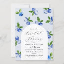Search for blueberry bridal shower invitations Summer