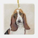 Search for basset hound christmas tree decorations Puppy