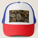 Search for floral pattern hats Dark